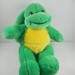 Build A Bear Green Turtle Plush Stuffed Animal Retired Shell BAB BABW Tortoise